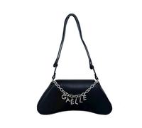 Gaëlle Paris - Borsa a tracolla nera con lettering - - Bags - Donna - Nero - ONE SIZE