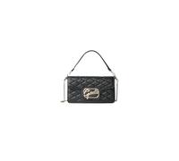 Gaelle Paris Borsa a Tracolla, Similpelle Trapuntata Nera, 27 x 15 x 6,5 cm, con Catena Amovibile