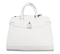 GAELLE PARIS Borsa Donna Bag In Ecopelle Liscio E Lucchetto GAACW02227 Bianco