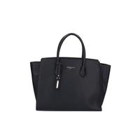 Gaelle Paris Borsa Maxi Shopper Ecopelle Bottalato Logo In Metallo GAACW01036 Nero
