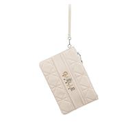 Gaelle Paris Borsa Reg Pochette In Ecopelle Bottalato Matelasse’ Banda Logo In Metallo GAACW01234 Off White