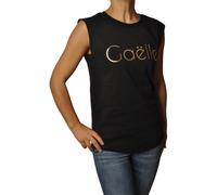 Gaëlle Paris Donna canotta con bottoni gioiello nero Taglia 0