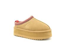 Gaelle Paris Eskimo Sabot GACAW01146 Cammello con Pelliccia
