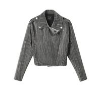 Gaëlle Paris, ,Jackets ,Donna ,Nero ,S Giacca Tecnolurex Argento per Donne