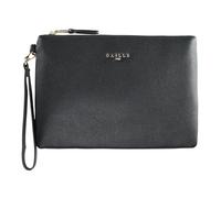 Gaelle Paris Pochette in Similpelle Nera con Cerniera, Tasca Interna e Manico da Polso Amovibile, 29 x 20 x 1 cm