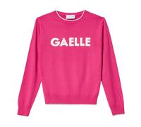 Gaëlle Paris - Pullover Logo Lurex Rosa Donna - - Tops - Donna - Rosa - L