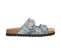 Gaëlle Paris - Sandalo Denim Rivetto Personalizzato e Doppia Fibbia - - Shoes - Donna - Blu - 36 EU