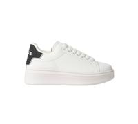 Gaelle Paris scarpe donna Sneakers Addict Pelle Bianco Nero