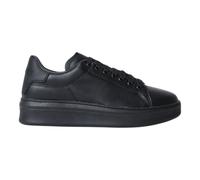 Gaelle Paris Scarpe Sneaker Addict in Pelle Nero all black Donna 01450