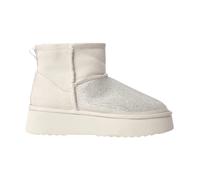 Gaëlle Paris - Stivali Eskimo in pelliccia con strass - - Shoes - Donna - Bianco - 41 EU