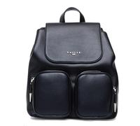 Gaelle Paris Zaino in Similpelle, 26 x 31 x 14,5 cm, Nero, 3 Scomparti con Tasche