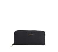 Gaelle REG ZIP AROUND ECOPELLE LETTERING nero NE01 NERO Taglia Unica