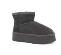 Gaelle Scarpe Eskimo Boot Stivaletto Donna 100% Poliestere Nero 38