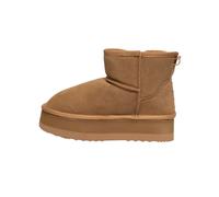 Gaelle stivaletti stivali Eskimo Boot Con Pelliccia Interna Marrone Donna