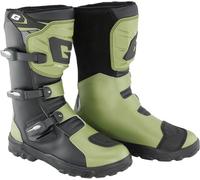 Gaerne Adventure Aquatech stivali da moto impermeabili, nero/verde, Taglia 39