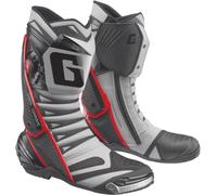 Gaerne GP1 Evo Racing Stivali moto, nero-grigio-rosso, taglia 45 per maschi