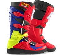 Gaerne GX-1 Evo Multi, stivali 41 EU female Rosso/Blu/Giallo