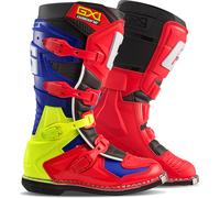 Gaerne GX-1 Goodyear Multi, stivali 44 EU female Rosso/Blu/Giallo