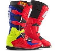 Gaerne GX-1 Goodyear Stivali da motocross, rosso-giallo, taglia 42 per maschi