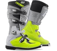 Stivali Moto Bambino Gaerne GXJ Grigio Giallo Fluo 40