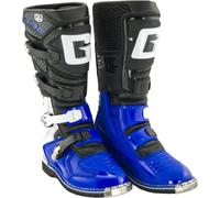 Gaerne GX-J Bambini Motocross Stivali, nero/blu, Taglia 36