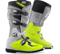 Gaerne GX-J Bambini Motocross Stivali, grigio-giallo, taglia 40