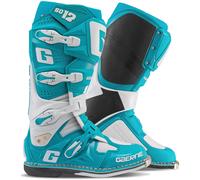 Gaerne SG-12 Stivali da motocross, Turchese/Bianco, Taglia 41