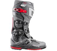 Gaerne SG-22 Stivali da motocross, nero-grigio-rosso, taglia 42 per maschi