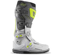 Gaerne SG-22 Stivali da motocross, grigio-bianco, taglia 45 per maschi