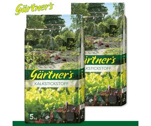 Gärtner’s 2 x 5 kg Calciocianammide Concime Minerale Granulato Perlite