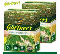 Gärtner’s 2 x 5 kg Concime Erba Autunno Granulato Azione Rapida