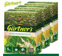 Gärtner’s 3 x 5 kg Concime da Prato Autunnale Rapida Azione Granulato