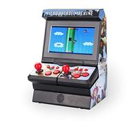 gaeruite 8-Bit 4,3 Pollici Mini Console di Gioco Arcade Classica Senza Fili, 2 Persone Che Giocano a Mano Macchina da Gioco Arcade per Bambini, Amici