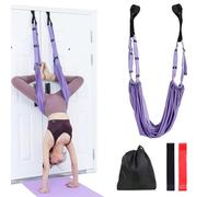 GAESHOW Yoga Cinturino Amaca Antigravity Altalena, fasce di resistenza altamente elastiche, esercizi di inversione anti-gravità, inversione stretch per Yoga, Danza, Pilates, Ginnastica
