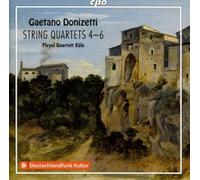 Gaetano Donizetti Gaetano Donizetti: String Quartets 4-6 (CD) Album