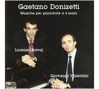 DONIZETTI,GAETANO Music for 4 Hand Piano (CD)