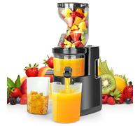 Gaethra Spremiagrumi Elettrico 550W, Spremuta Arancia Elettrico con Funzione Inversa, Estrattore Frutta e Verdura 100% Senza BPA, Macchina per Succo da 1,2L, Lavabile in Lavastoviglie