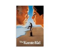 GAEYWQEEGR Poster vintage con immagine di Karate Kid per la stanza, decorazione artistica da parete su tela, 50 x 75 cm, senza cornice