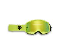 FOX Main Core Mirrored Lens Occhiali da motocross, giallo per maschi