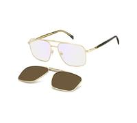 GAFAS DAVID BECKHAM - Modelo: DB 1187/G/C_ C: MATTE GOLD HAVANA/Eye size: 57 - Bridge size: 16 Cura della persona e salute