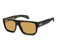GAFAS DAVID BECKHAM - Modelo: DB 7132/S_ C: BLACK HAVANA/Eye size: 56 - Bridge size: 18 Cura della persona e salute