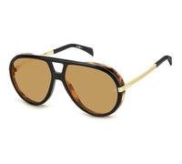GAFAS DAVID BECKHAM - Modelo: DB 99/VOYAGER_ C: BLACK HAVANA GOLD/Eye size: 61 - Bridge size: 15 Cura della persona e salute
