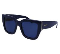 GAFAS FERRAGAMO - SF1104S C: NAVY BLUE/EYE SIZE: 55 BRIDGE: 19 HORIZONTAL MEASUREMENT: 55 VERTICAL MEASUREMENT: 47,2 Cura della persona e salute