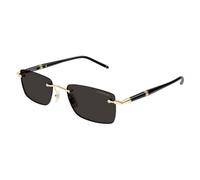 Occhiali da sole Montblanc Mb0344s cod. colore 001 Uomo Squadrata Oro