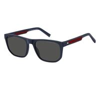GAFAS TOMMY HILFIGER - Modelo: TH 2200/S_ C: BLUE RED/Eye size: 55 - Bridge size: 19 Cura della persona e salute