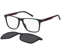 GAFAS TOMMY HILFIGER - Modelo: TH 2203/C_ C: BLUE RED/Eye size: 55 - Bridge size: 16 Cura della persona e salute