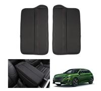 GAFAT 308 408/ 0pel Astra L/Ci-troen C5 X/DS 4 2021-2025 2026 Copri Bracciolo Centrale, Rivestimento per Console Centrale, Protezione in Pelle PU (Rosso)