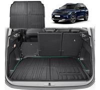 GAFAT Citroe-n C5 Aircross 2018-2024 2025 Tappetino per Bagagliaio, C5 Aircross Tappetini Originale 3D Scanner TPE 3D, Compatibile con Citroen C5 Aircross Accessori [Non per Plug-in Hybird]