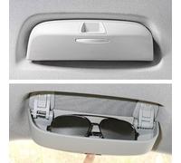 GAFAT Compatibile con Audi A3 A4 A5 A6 Q3 Q5 Q7 2013-2025 Custodia Occhiali da Sole, Contenitore interno per A3 8V 8Y A4 B8 B9 A6 C7 C8 Q3 8U F3 Q5 8R FY Q7, Organizer Accessori (Grigio)