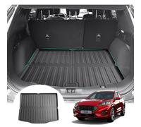 GAFAT Compatibile con Ford 3 III ST Line 2020-2024 2025 Tappetini per Bagagliaio, Facile Piegare, MK3 TPE Tappetino per Tutte Stagioni, Scansione Originale 3D, Bordo Alto, Accessori